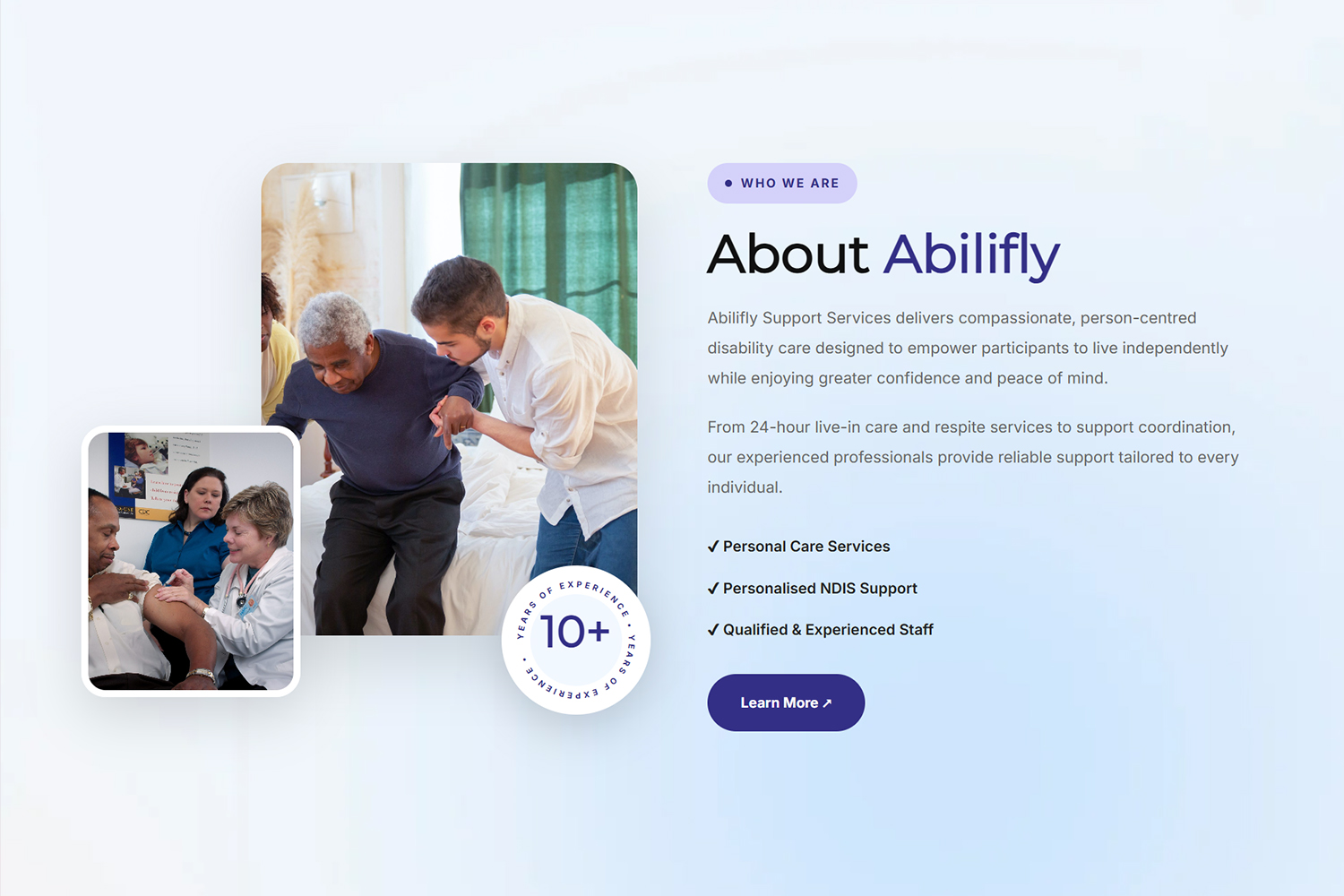 Abilifly Support Services website
