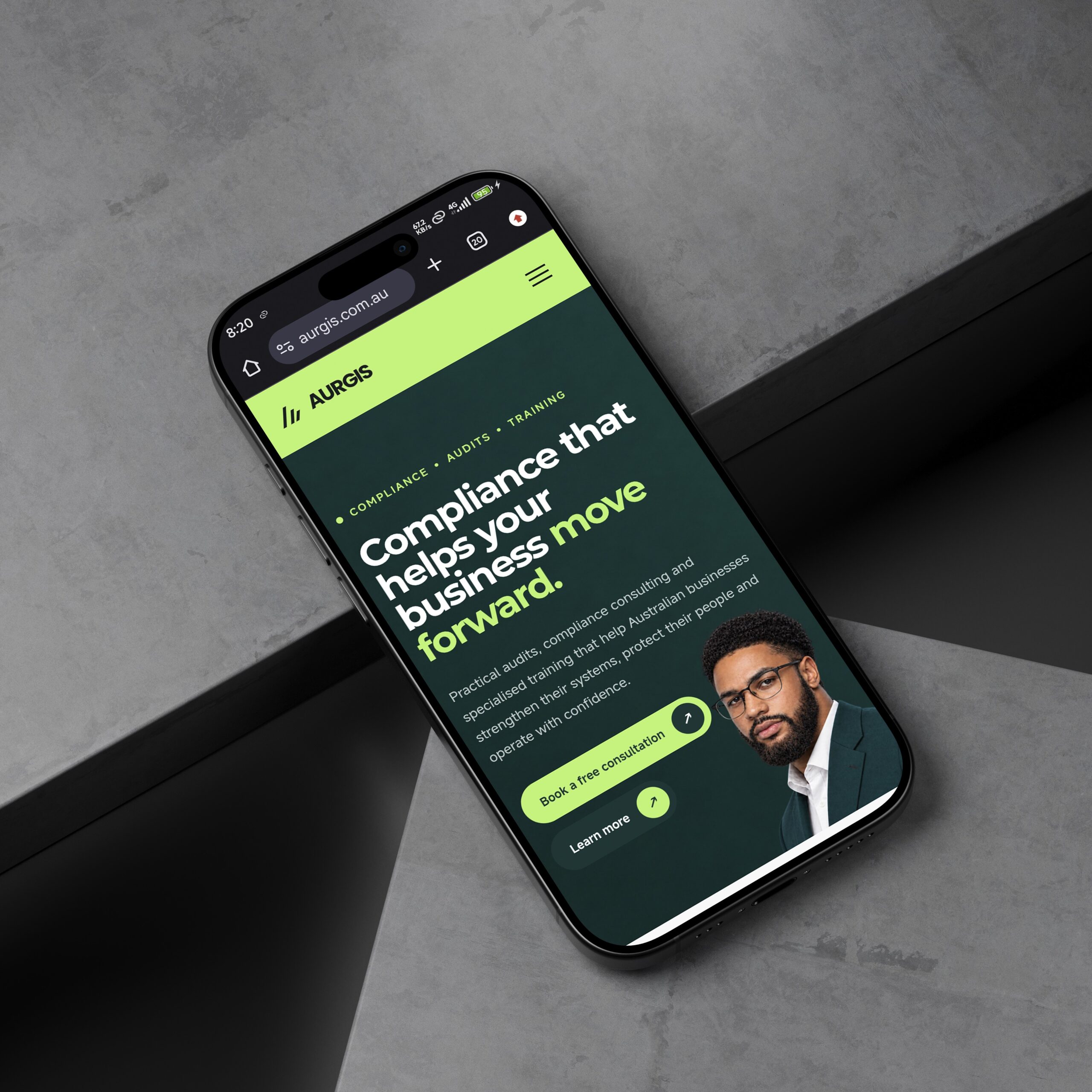 Aurgis website