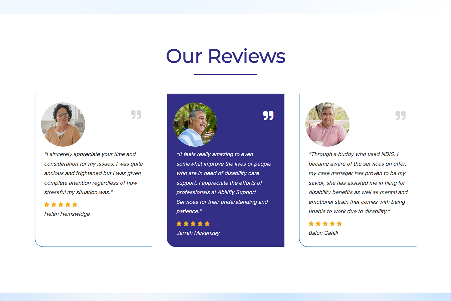 Abilifly service page